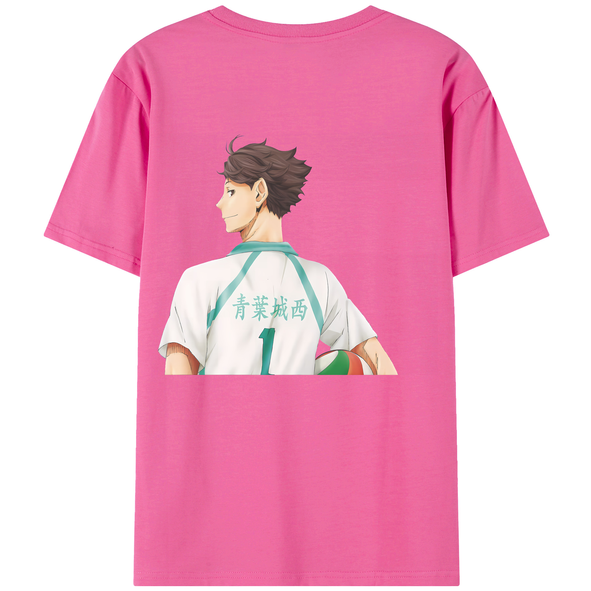 （画像用） ハイキュー!! Haikyu!! レディース半袖Tシャツ(バックプリント)